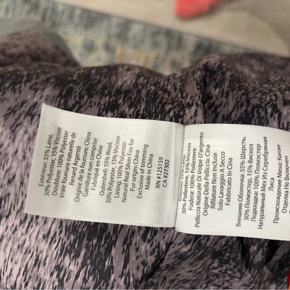 Soia & Kyo Charlena Fox Fur-Trim, Wool-Blend Coat - Picture 11 of 11